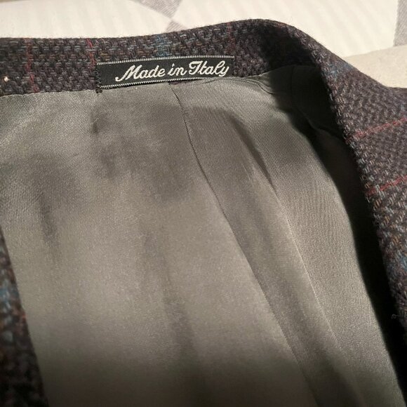 Men's blazer. Paolo de Barberino Harry Rosen Virgin Wool/Cashmere. 42R - Picture 4 of 7